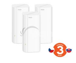 Tenda Nova EX12 (3-pack) WiFi6 AX3000 Mesh Gigabit systm, 9xGLAN/GWAN, WPA3, VPN, SMART SK aplikcie 75012003