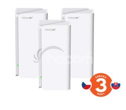 Tenda Nova MX21 Pro (3-pack) WiFi6E AXE5700 Mesh Gigabit systm, 9x GLAN/GWAN, WPA3, VPN, SK app 75012002