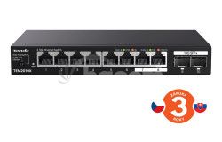 Tenda TEM2010X - Multi-gigabit switch, 8x 2.5G RJ45 + 2x 10G SFP+ port, MAC 16K, ochrana 6kV 75011992