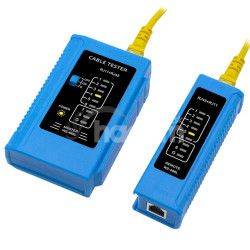 Tester UTP WS468BU, RJ45, RJ11, STP, Cat5e, Cat7, modr WS-468BU