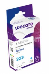 WECARE ink pre BROTHER LC-223C, modr / cyan K20618W4