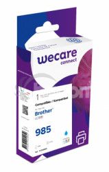 WECARE ink pre BROTHER LC-985C, modr / cyan K12528W4